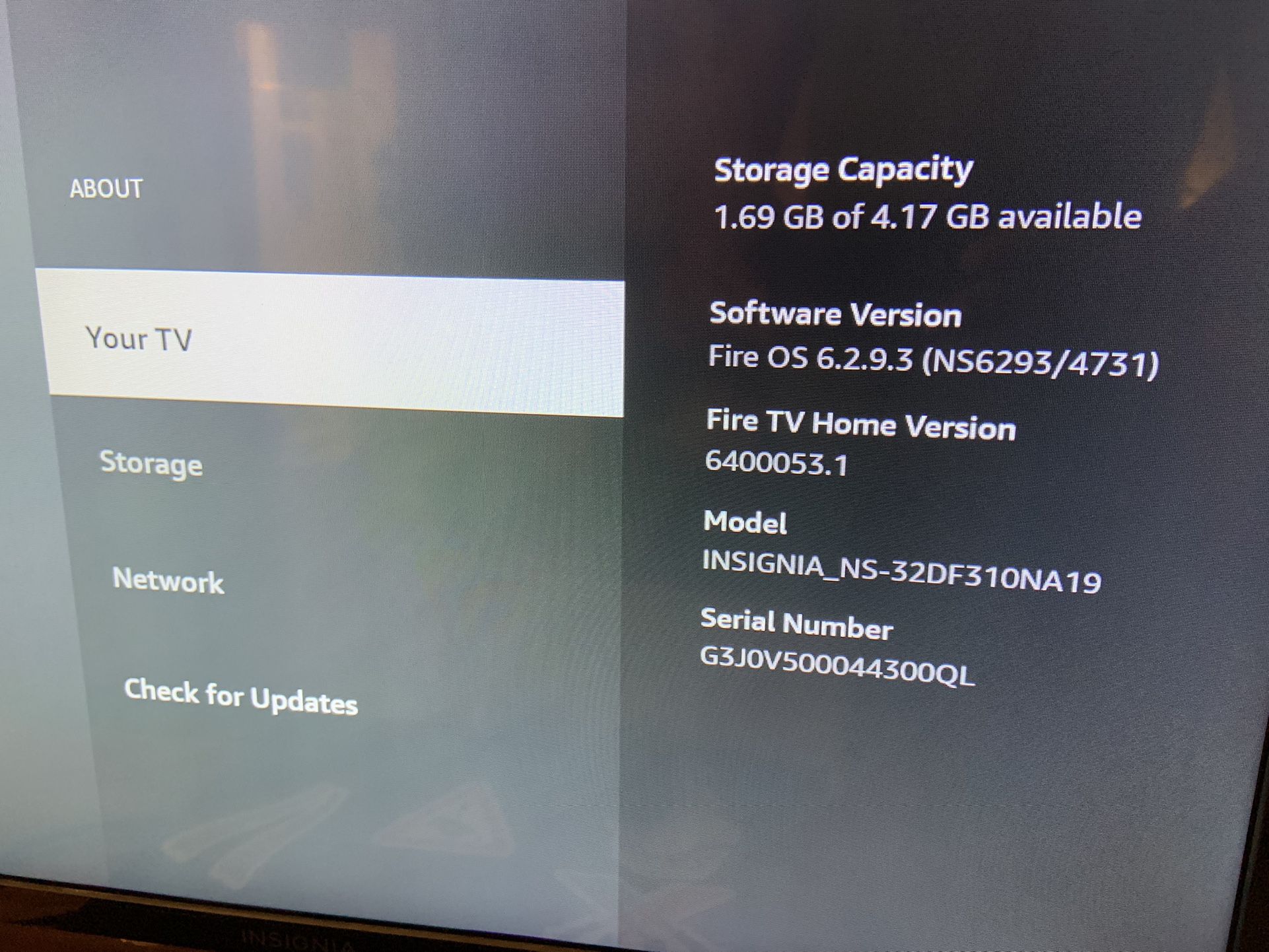 Insignia 32” FireFly Amazon Smart TV