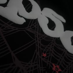 Spider Hoodie Black 
