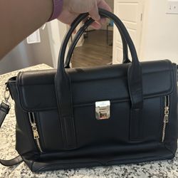 Black and PurpleBriefcase/Laptop Bag