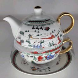 Grace Teaware Gold Trim