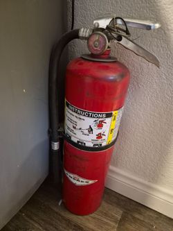 $15 fire extinguisher for safety