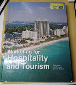 Marketing for Hospitality and Tourism, 6th edition