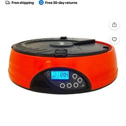 Qpets AF 108 Plus Programmable Automatic Pet Feeder 