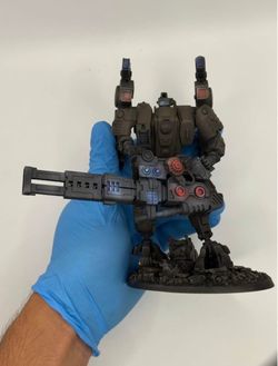 Warhammer 40k Tau riptide battlesuits