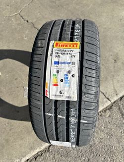 245/40R18 Pirelli Cinturato P7 Run Flat Brand new 1 tire 245/40/18 llantas