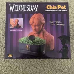 Wednesday Chia Pet