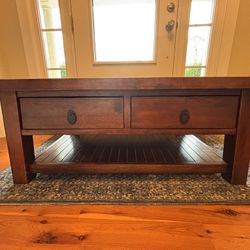 Solid Wood Coffee Table