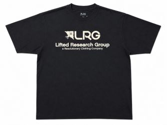 LRG Lifted Research Group Black T-Shirt Size L