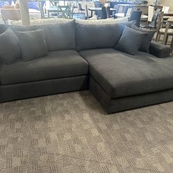 New Black Sectional Couch