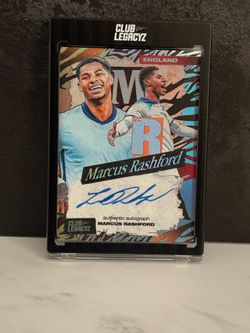 Marcus Rashford Auto /10 SSP Signed Card
