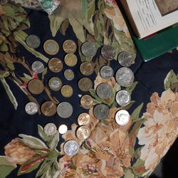 Vintage stamps/ coins