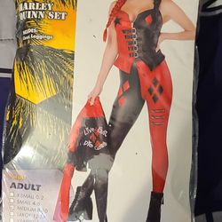 HARLEY QUINN MEDIUM FULL ON COSTUME