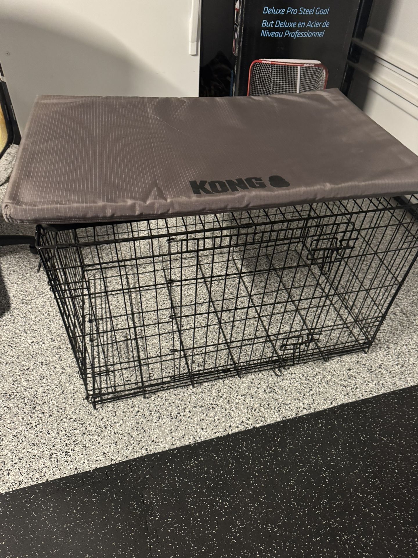 Dog Cage And Pad 24x36x24