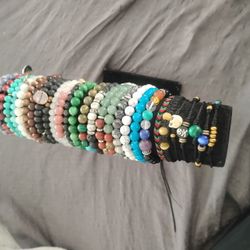 Arte En Casa Pulceras   Asu Gusto Y Algo Rosarios  Personalisoo Pulceras  Con Iniciales 