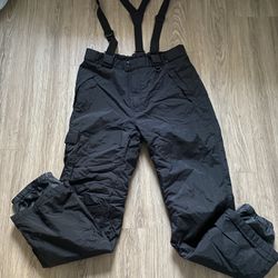 Sport Essentials Mens Black Snow Pants XL