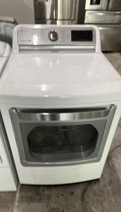 LG Steam Dryer – Sensor Dry, White, Tested & Clean