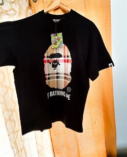 BAPE A Bathing Ape Check by Bathing Tee XL