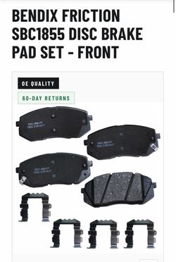 Front brake pad Kia forte soul seltos  Hyundai Elantra sonata