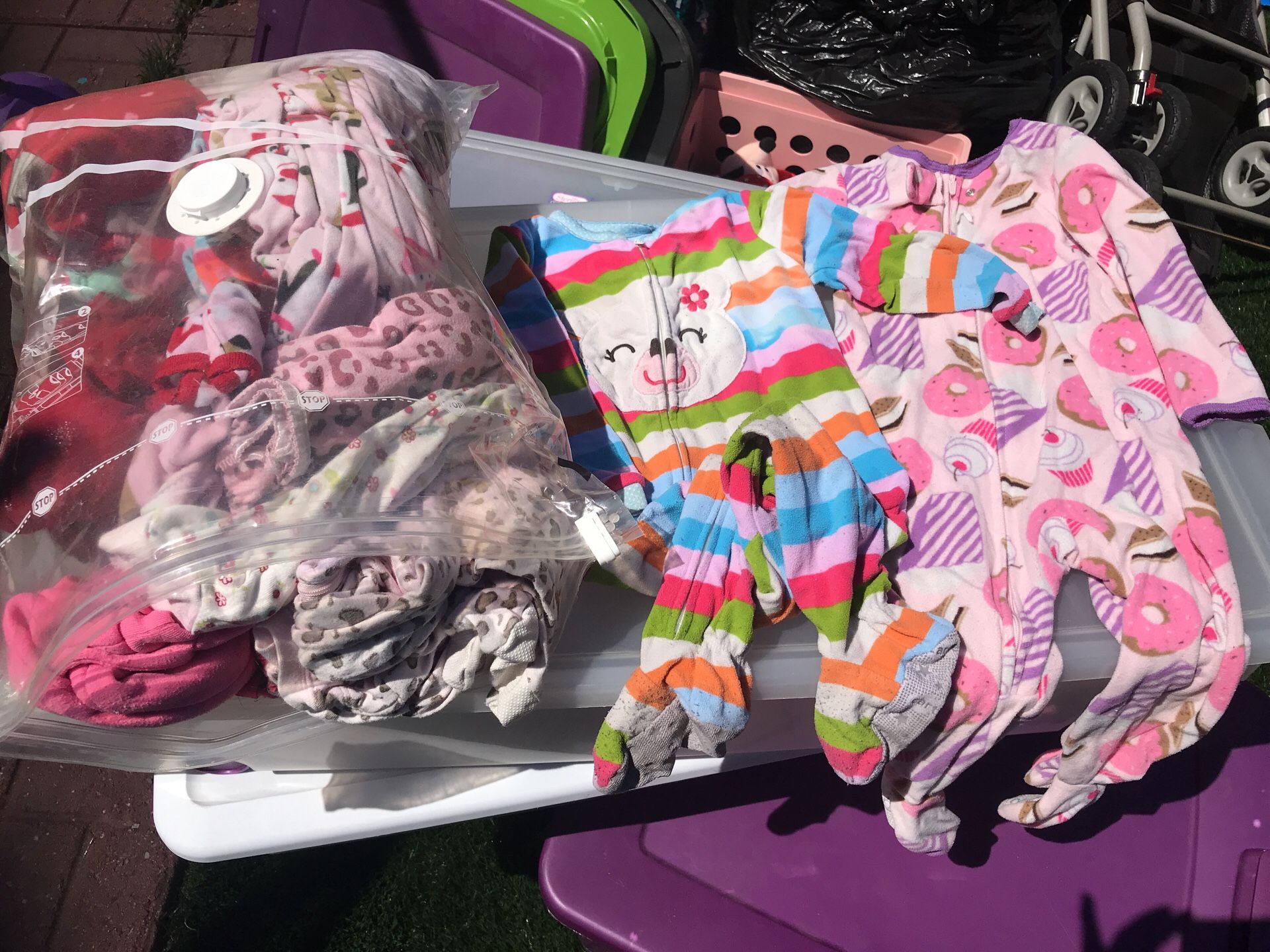 18months-2T sleepers footies pajamas pjs