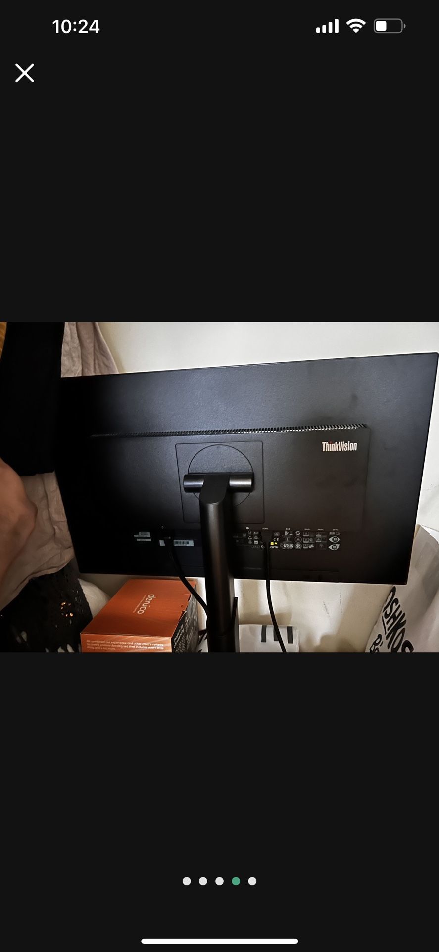 Lenovo ThinkVision T24i-2L 23.8" 60Hz LCD Monitor