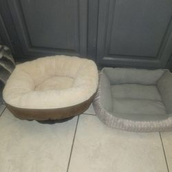 .  2 SMALL PET BEDS  $5 EACH