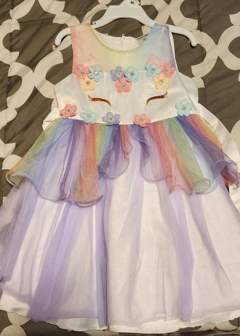 Toddler Unicorn  Party Dress