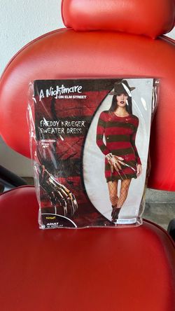 Freddy Krueger Sweater Dress Halloween Costume