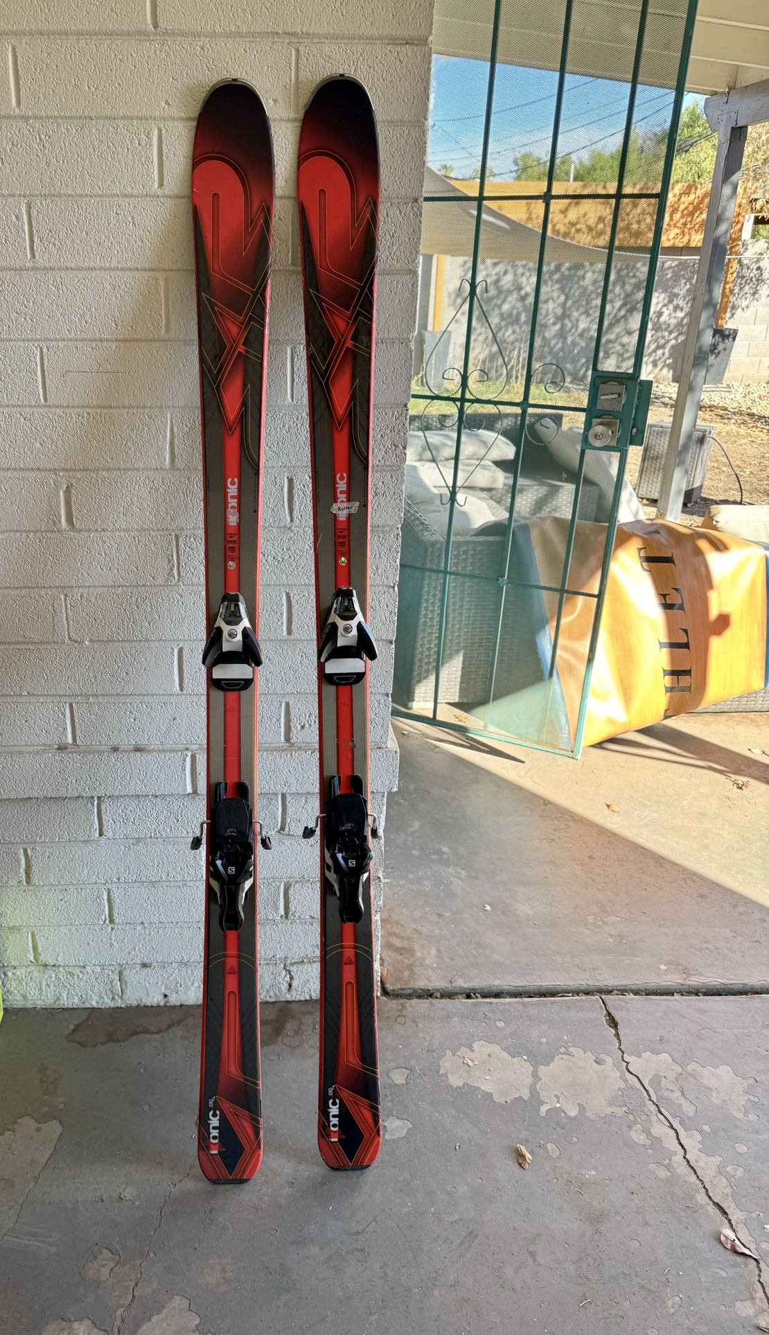 K2 Ikonic 177 Cm Ski’s W/ Salomon Bindings