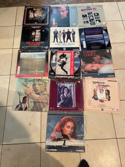 Laser video disc 5 dollars each