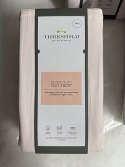 Threshold Ultra Soft Flat Sheet FULL size