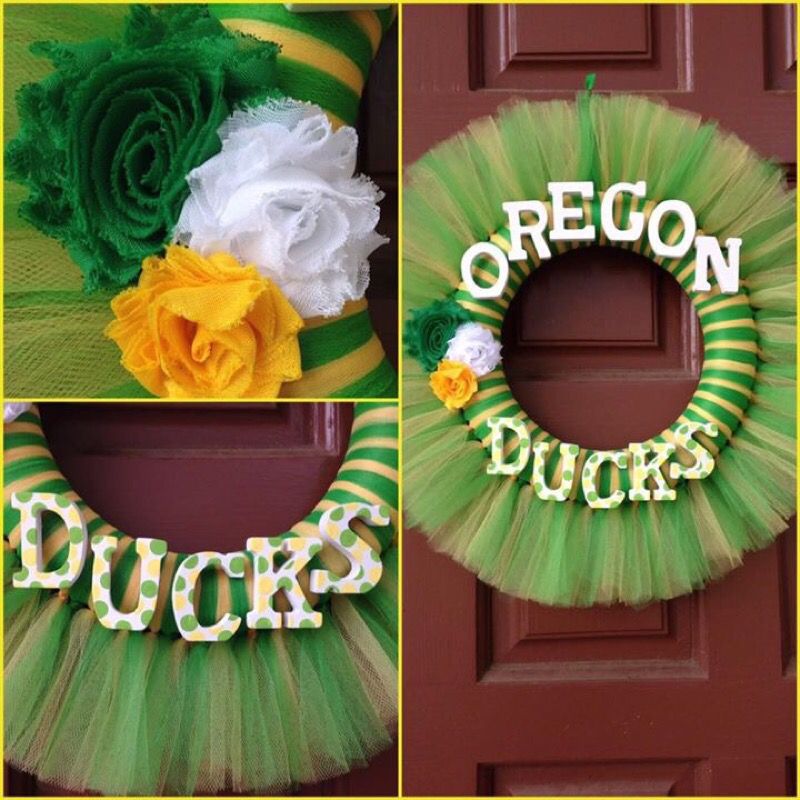 Ducks tulle wreath