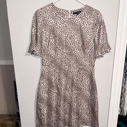 Cheetah Print Dress 