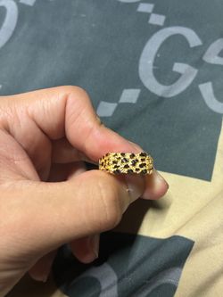 14k vermeil gold 4 layers of gold nugget