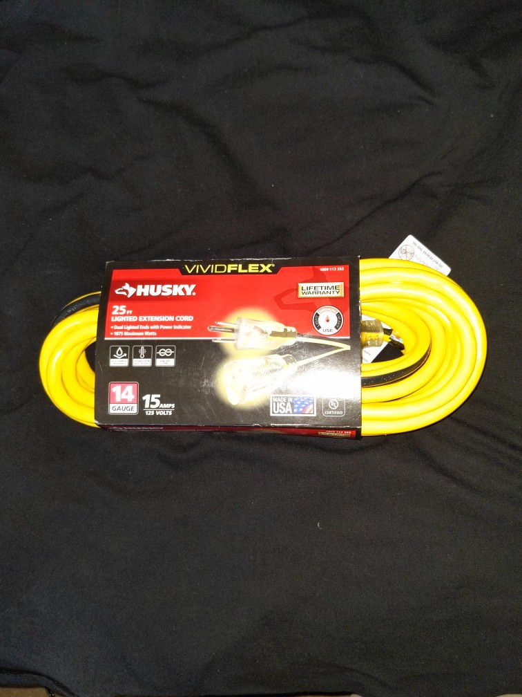 Husky Extension Cord  25ft. 