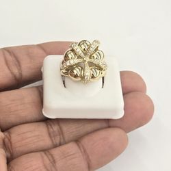10kt Real Gold Fancy Ring For Women