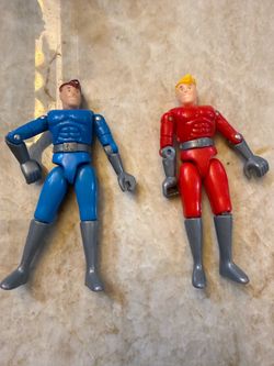 Vintage Superhero Action Figures Lot of 2