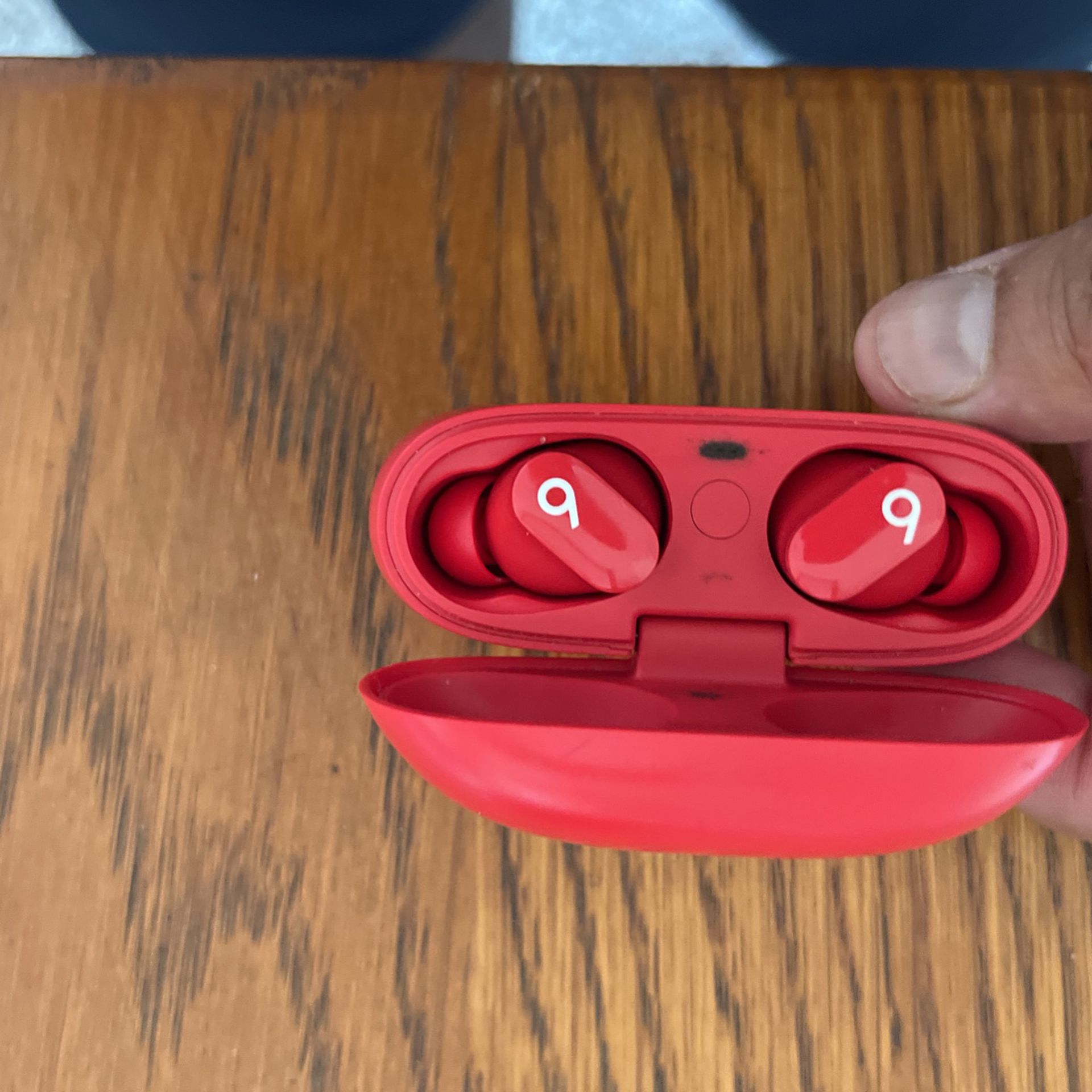 DRE BEATS STUDIO BUDS RED AND BLACK AVAILABLE!!!!!!