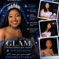 Prom Glam Makeup Special $150 | In Studio Only