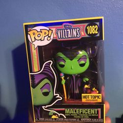 Black Light Maleficent Funko Pop