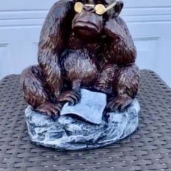 The Wall Street Monkey Statue