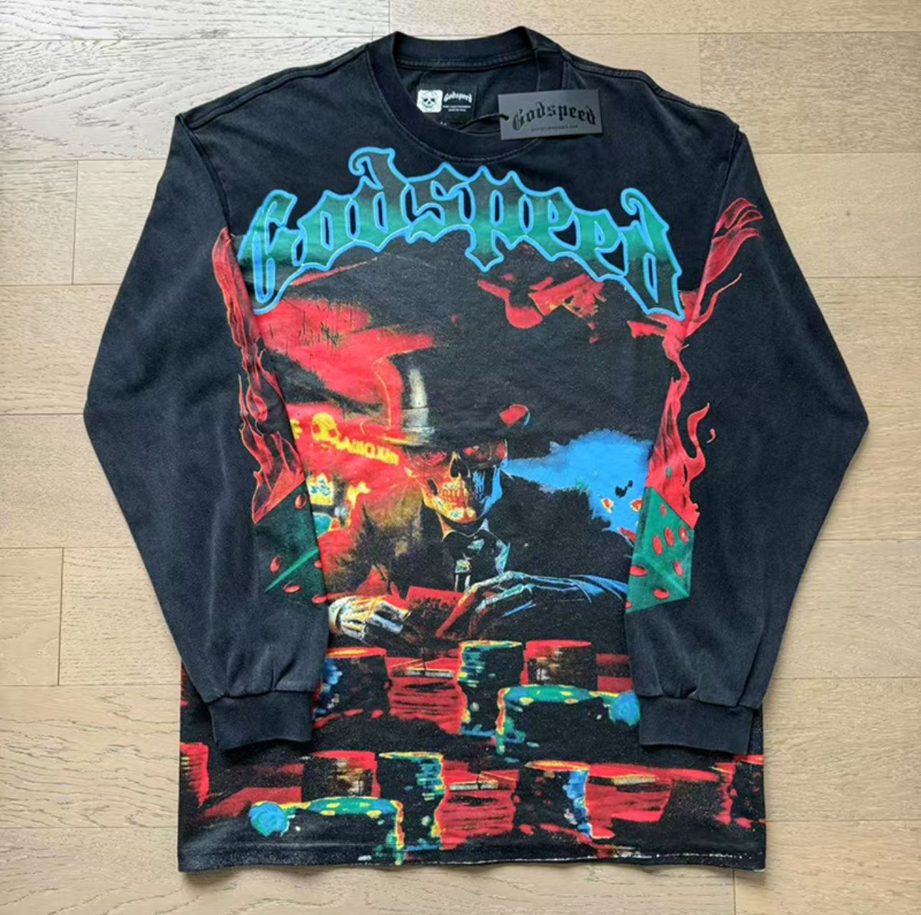 GS Life’s a Gamble” long sleeve tee