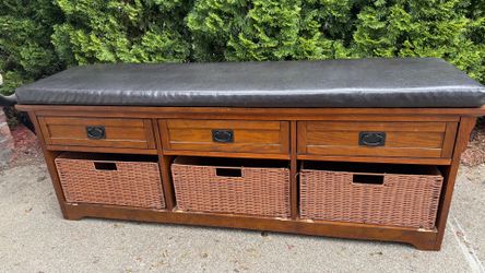 Bench seat.