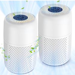 2 Pack Vhoiu Air Purifiers for Home Bedroom up to 600ft²