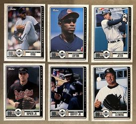 1999 Upper Deck Retro Star Lot Jeter Griffey Ripken Ryan Clemens Lofton NM-MT