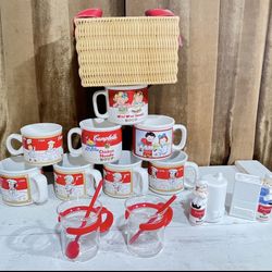 Campbell Soup Cups Mugs Vintage lot