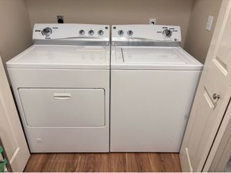 Kenmore washer dryer set