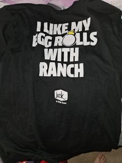Jack In The Box T Shirt Black Size Medium