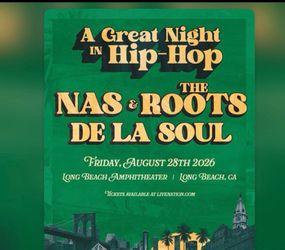 NAS a great night in hip hop