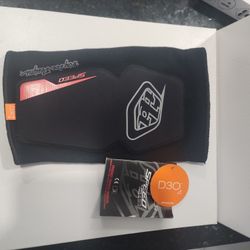 Troy Lee Designs Speed Adult Knee Guard BMX Body Armor - Black
