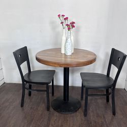 Solid Wood Dinette Set | Dining Table And Chairs